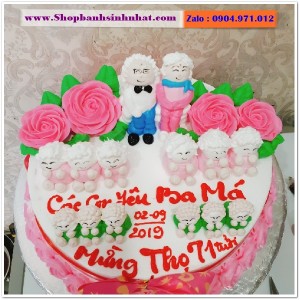 Bánh Sinh Nhật Mừng Thọ - OR07